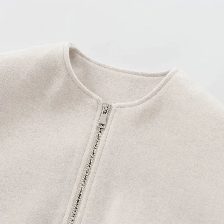 Chaqueta bomber TRAF para mujer, estilo retro