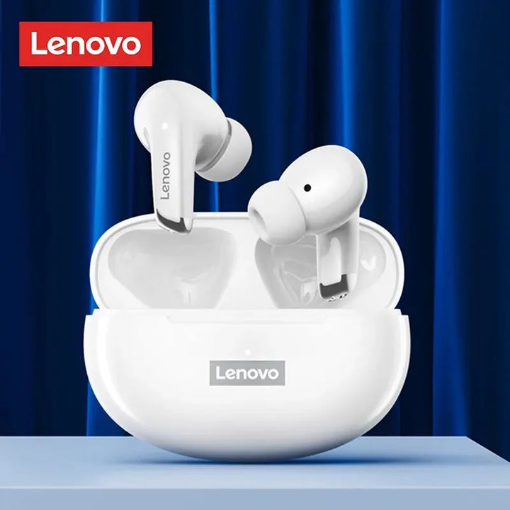 Auriculares inalámbricos Bluetooth originales Lenovo LP5,auriculares deportivos impermeables con micrófono